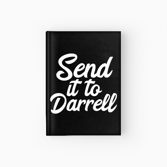 Send It To Darrell La-La Hardcover Journal