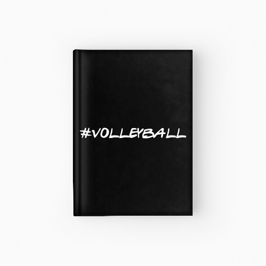 Volleyball Volleyball Hardcover Journal