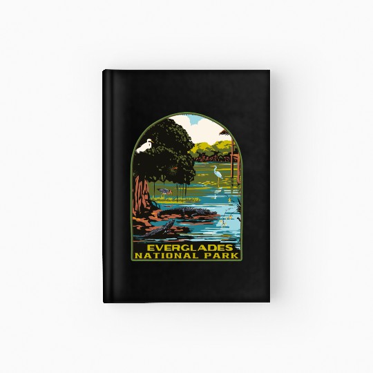 everglades national park Hardcover Journal