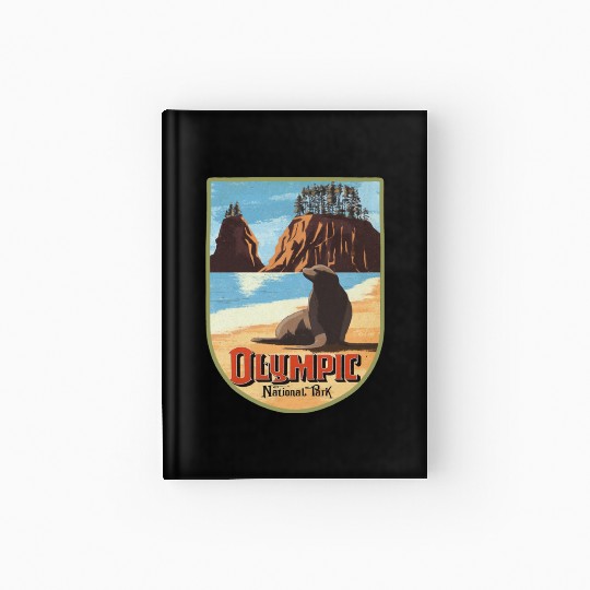 olympic national park Hardcover Journal