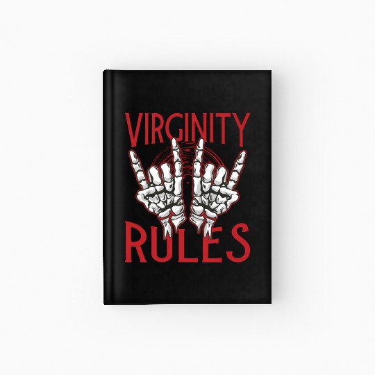 Virginity Rules Nerd Summer Camp Hardcover Journal