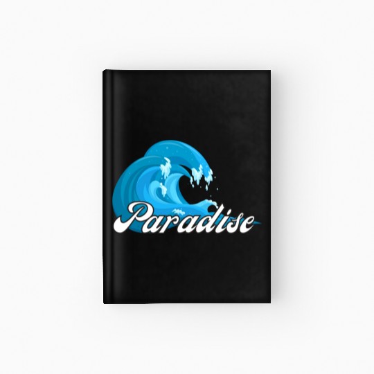 Paradise green Hardcover Journal