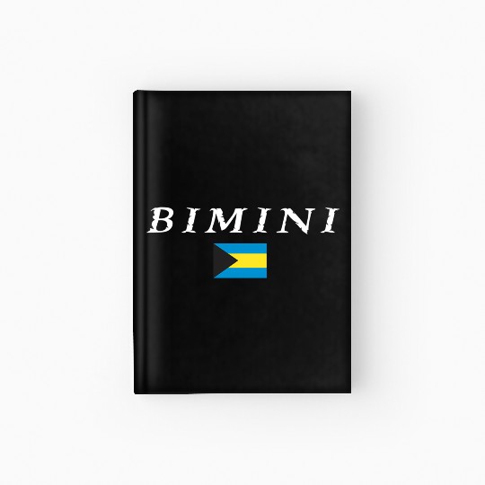 Bimini National Flag Of The Bahamas Hardcover Journal