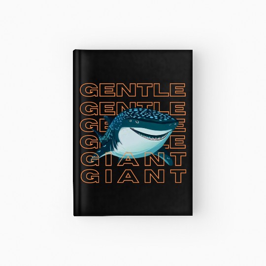Whale Shark Hardcover Journal