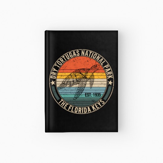 Dry Tortugas National Park Florida Keys Beach Hardcover Journal