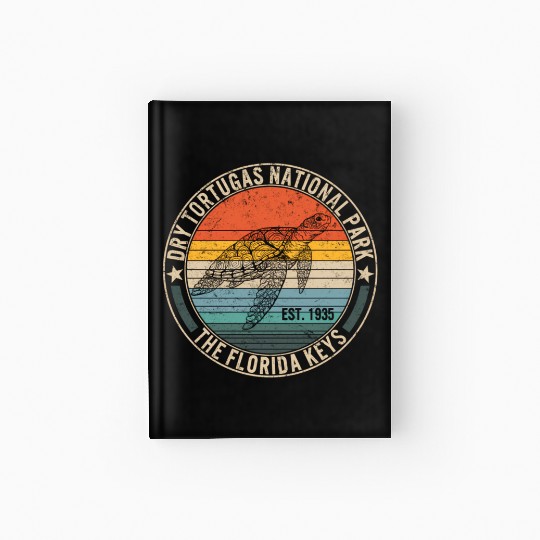 Dry Tortugas National Park Florida Keys Beach Hardcover Journal