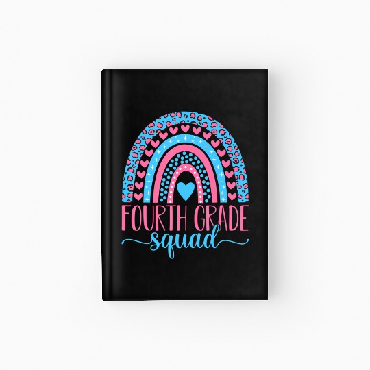 Fourth Grade Squad Team 4th Grade Teacher Back To Hardcover Journal