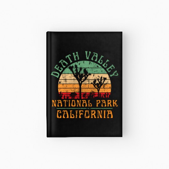 Death Valley California Nature Hiking Outdoors Vin Hardcover Journal