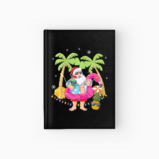 CHRISTMAS IN JULY Summer Xmas Decoration Hardcover Journal