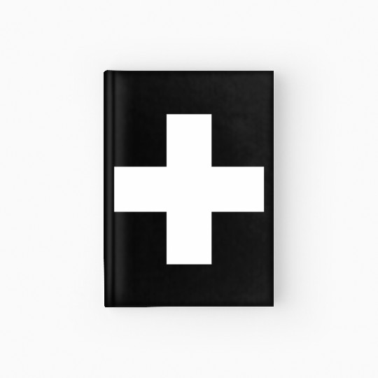 Swiss Cross Switzerland Flag Hardcover Journal