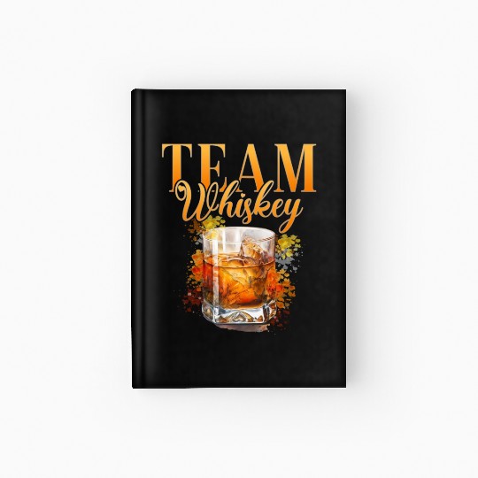 Team Whiskey Stag Party Women Bartender Hardcover Journal