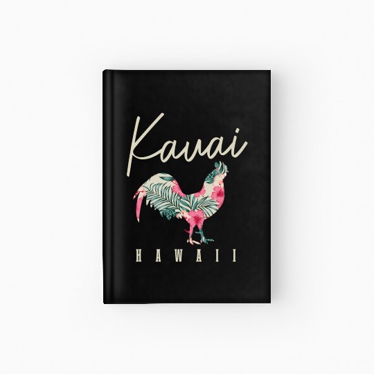 Kauai Chicken Hawaii Hibiscus Hawaiian Islands Sou Hardcover Journal