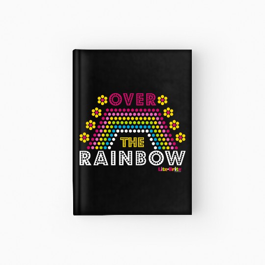 Lite-Brite Over The Rainbow Hardcover Journal