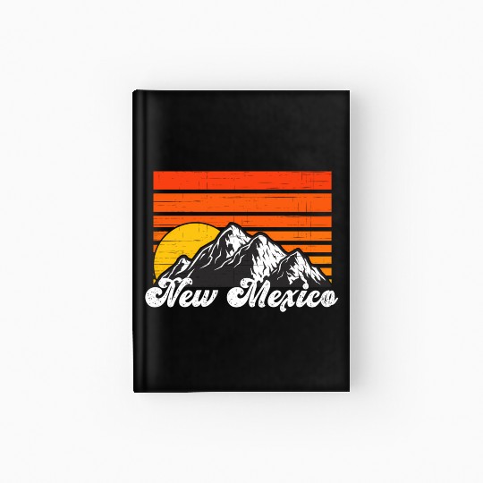 New Mexico Mountains Hiking Love New Mexico Hardcover Journal