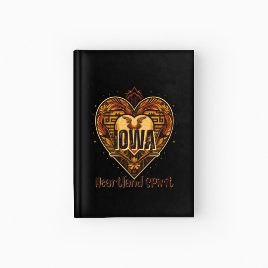 IOWA Heartland Spirit Hardcover Journal