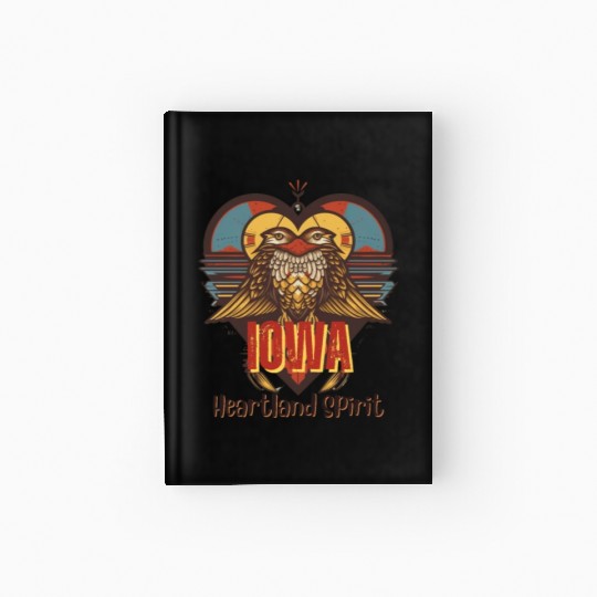 IOWA Heartland Spirit Hardcover Journal