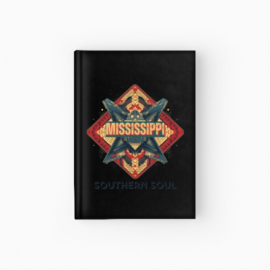 Mississippi vibes Hardcover Journal