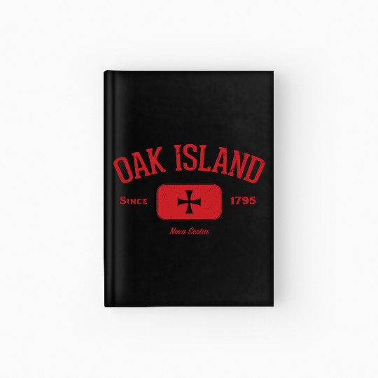 Oak Island Knights Templar Cross Hardcover Journal