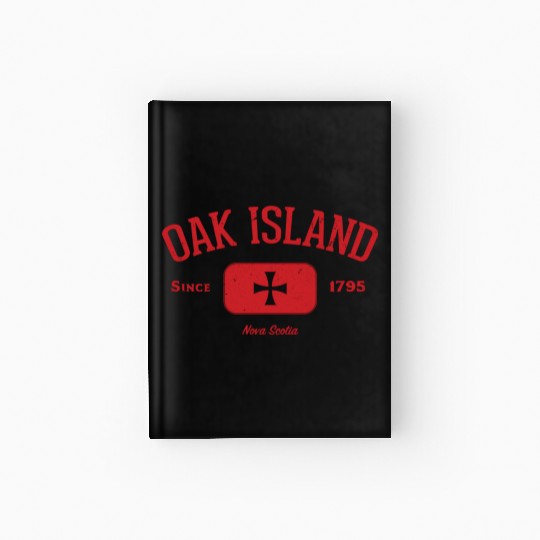 Oak Island Knights Templar Cross Hardcover Journal