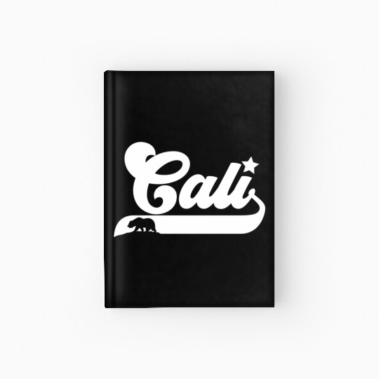 Cali California Bear Usa State Beauty Hardcover Journal