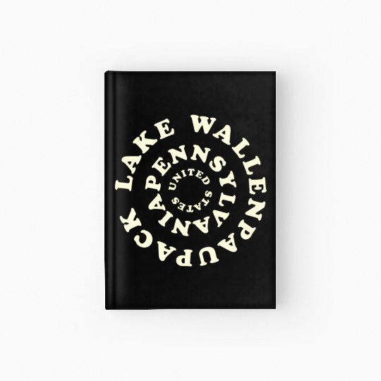 Lake Wallenpaupack Pennsylvania Trees Hardcover Journal