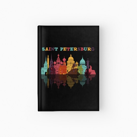 Saint Petersburg Russia Vacation Travel Family Hardcover Journal