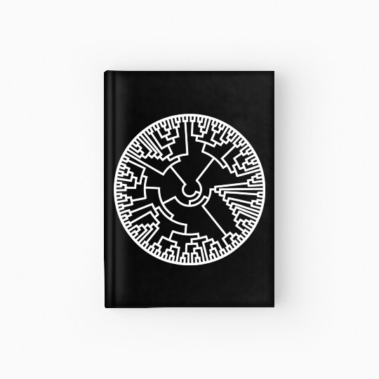 Biologist Phylogenetic Tree Evolution Teacher Hardcover Journal