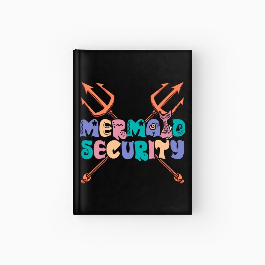 Mermaid Security Spear Decorations Fantasy Mermaid Hardcover Journal