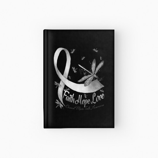 Faith Hope Love Charcot Marie Tooth Awareness Hardcover Journal