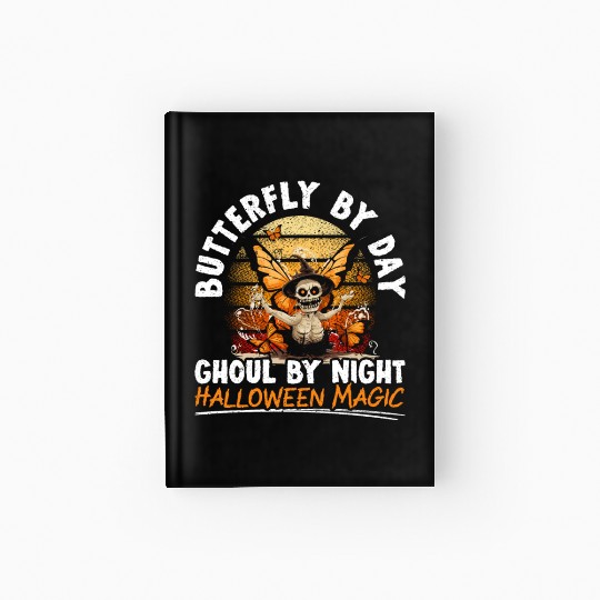 Butterfly Halloween Trick Or Treat Insect Lover Hardcover Journal