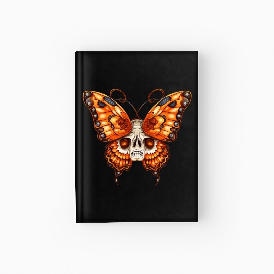 Butterfly Halloween Trick Or Treat Insect Lover Hardcover Journal