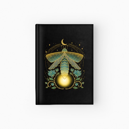 Firefly Magical Lunar Mystical For Nature Hardcover Journal