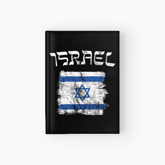 Israel Flag Hardcover Journal