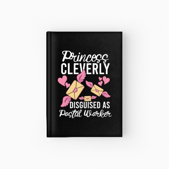 Postal Worker Mail Lady Mail Carrier Postal Hardcover Journal