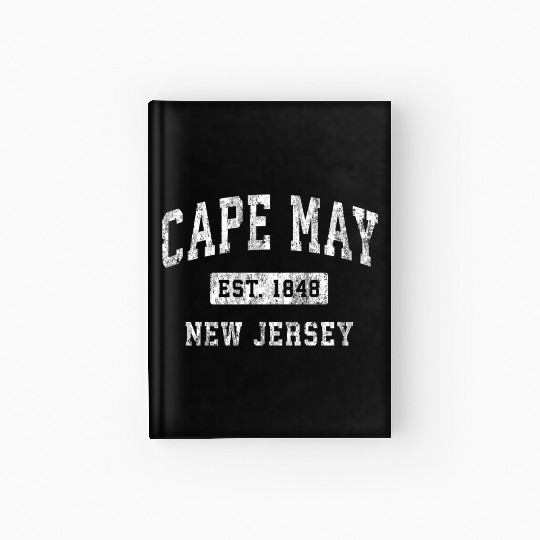 Cape May New Jersey Nj Established Sports Hardcover Journal