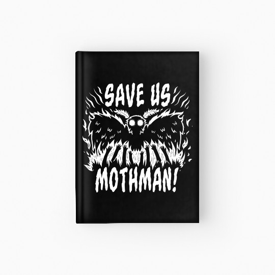 Save Us Mothman Hardcover Journal