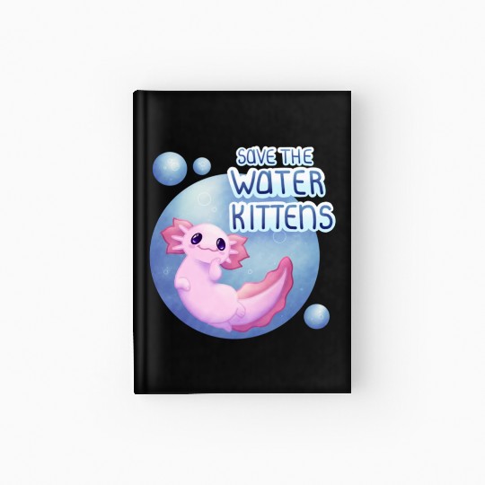 Save the Water Kittens Hardcover Journal