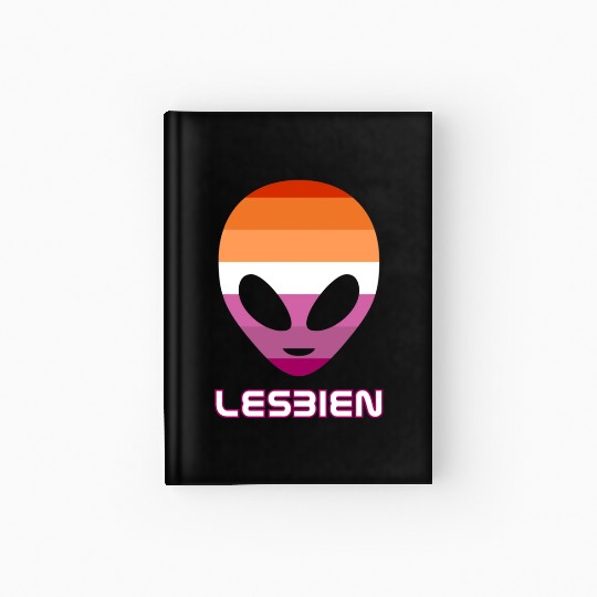 Lesbien aka lesbian alien Hardcover Journal
