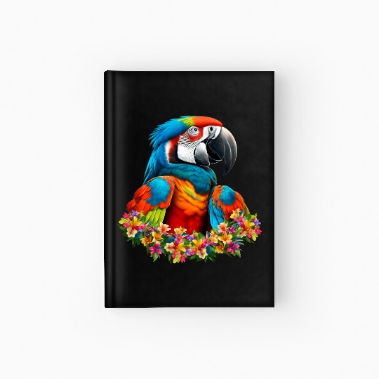 Beautiful Nature - Macaw 01 Hardcover Journal