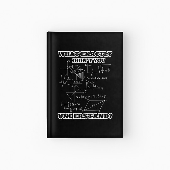 Math Science Physics Hardcover Journal