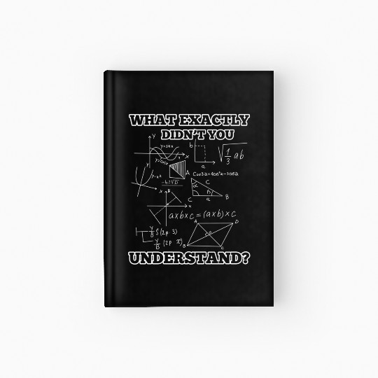 Math Science Physics Hardcover Journal