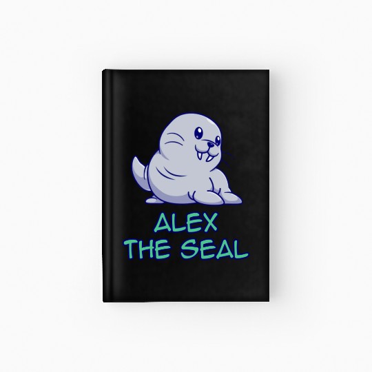 Alex The Seal Hardcover Journal