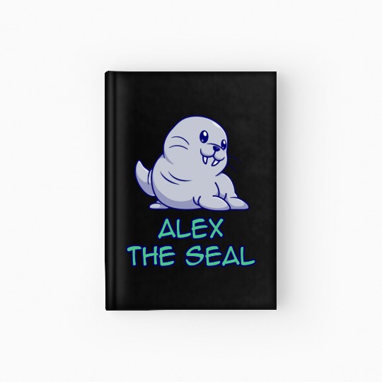 Alex The Seal Hardcover Journal