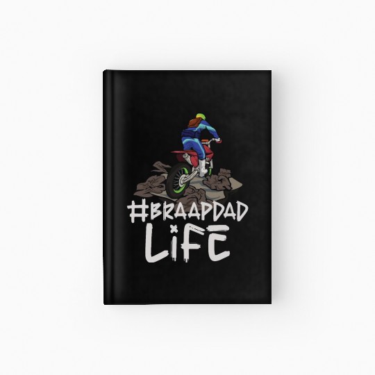 Dirt Bike Dirt Bike Riding Motocross Dirt Biking Hardcover Journal