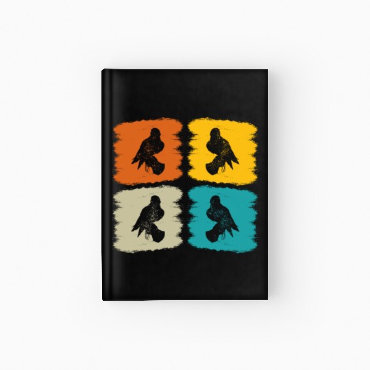 Falconry Bird Falcon Hunting Falconer Hardcover Journal