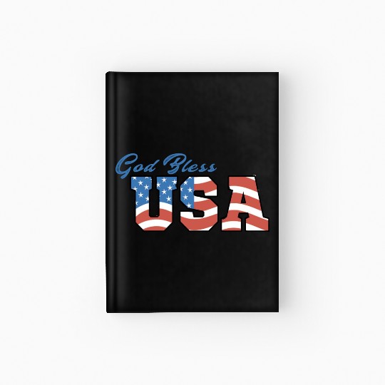 God Bless America Hardcover Journal