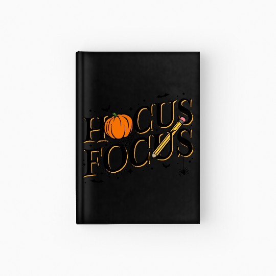 Funny Hocus Focus Teacher Appreciation Halloween Hardcover Journal