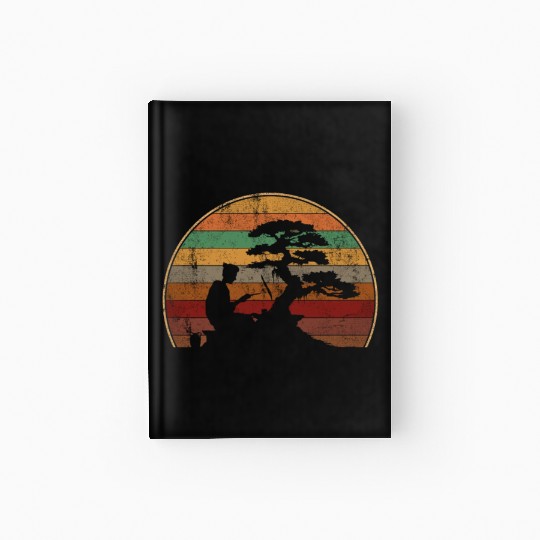 bonsai Japanese Art Hardcover Journal