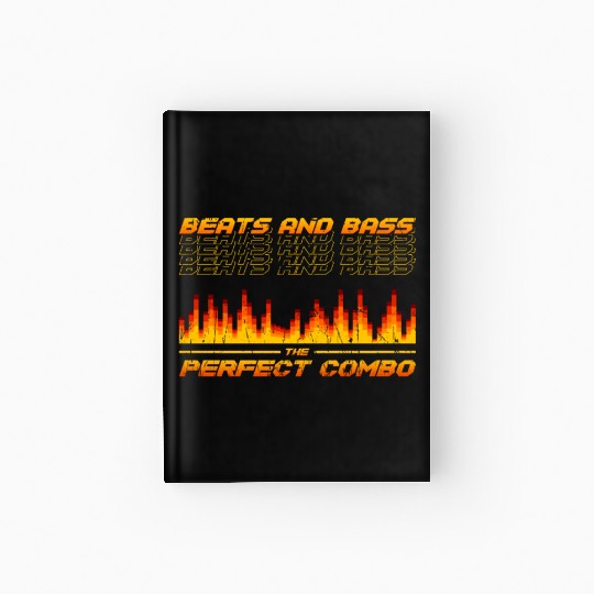 Beats and bass, the perfect combo - DJ Hardcover Journal