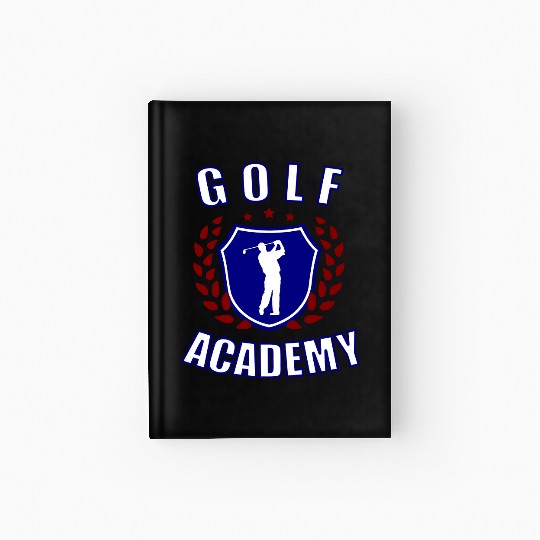 Golf Academy Hardcover Journal
